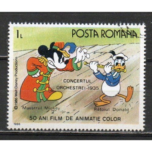 Timbre-Poste De Roumanie