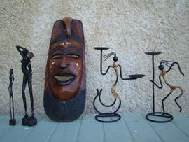 masque africain en bois