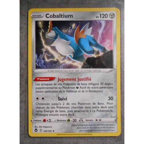 Cobaltium 126/195 - Eb12 - Tempête Argentée - Vf