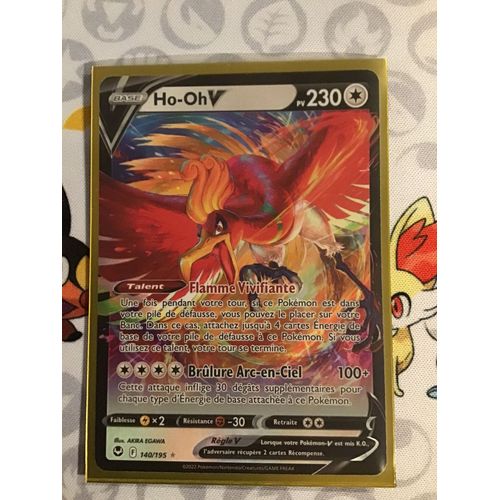 140/195 - Ho-Oh V – Cup of Cards