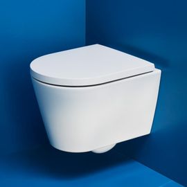Kartell by LAUFEN Cuvette suspendue à fond creux Compact, sans bride, H8203337570001