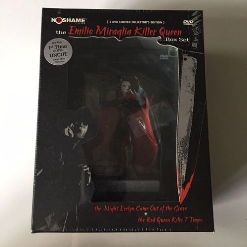 Emilio Miraglia Killer Queen Box Set : The Night Evelyn Came Out Of The Grave + The Red Queen Kills Seven Times