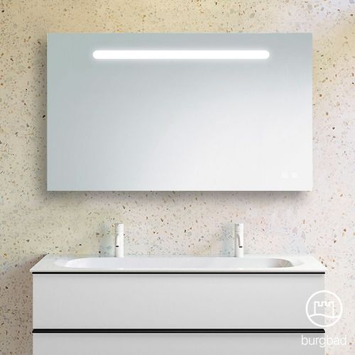 Burgbad Fiumo Miroir avec éclairage LED horizontal, SIIX120PN491