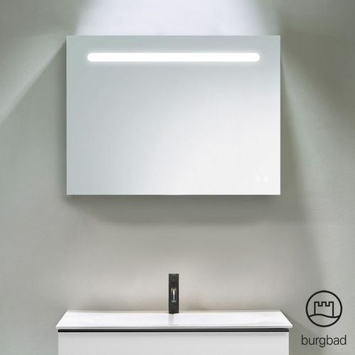 Burgbad Fiumo Miroir avec éclairage LED horizontal, SIIX080PN491