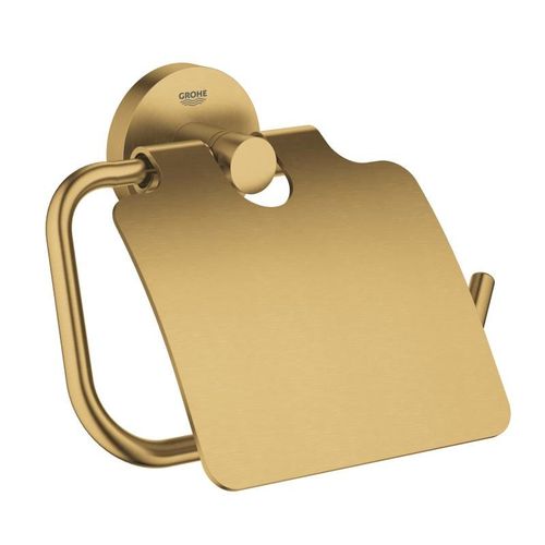 Grohe Essentials Porte-papier toilette avec couvercle, 40367GN1