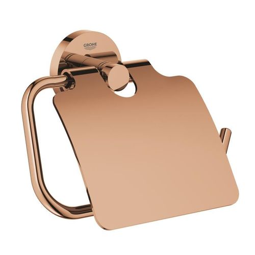 Grohe Essentials Porte-papier toilette avec couvercle, 40367DA1