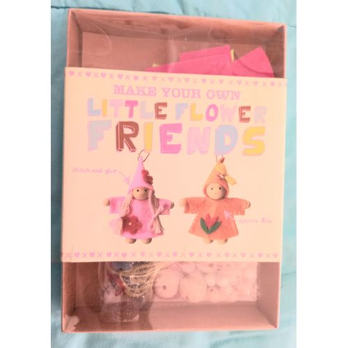 Coffret De Création De Petites Poupées En Perles Laine Et Feutrine - Loisirs Créatif