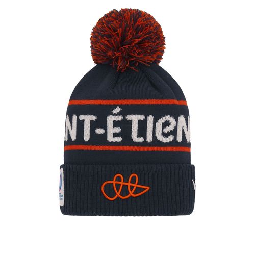Bonnet Pompon Macron Enfant Rugby Saint-Etienne World Cup 2023 Officiel
