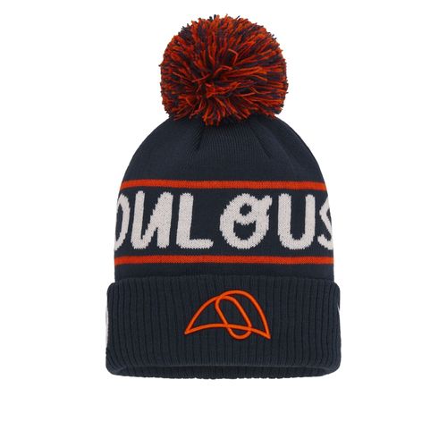 Bonnet Pompon Macron Enfant Rugby Toulouse World Cup 2023 Officiel