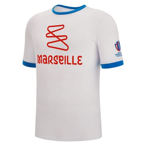 T-Shirt Macron Adulte Rugby Marseille World Cup 2023 Officiel