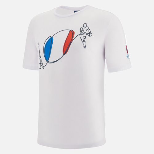 T-Shirt Macron Adulte Rugby France World Cup 2023 Officiel
