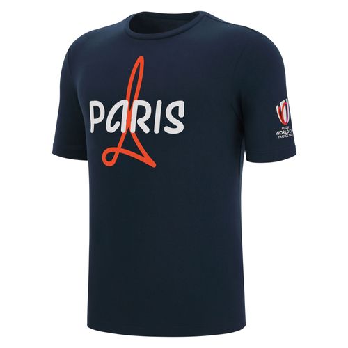 T-Shirt Macron Adulte Rugby Paris World Cup 2023 Officiel
