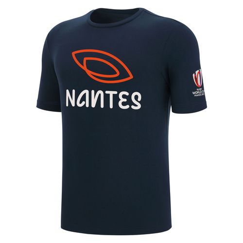 T-Shirt Macron Adulte Rugby Nantes World Cup 2023 Officiel