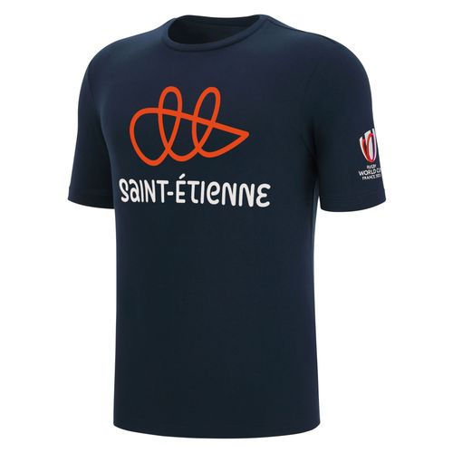 T-Shirt Macron Adulte Rugby Saint-Etienne World Cup 2023 Officiel