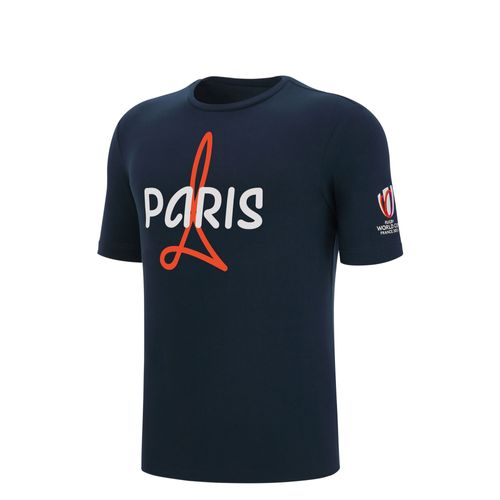 T-Shirt Macron Enfant Rugby Paris World Cup 2023 Officiel