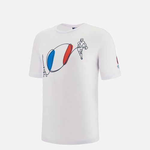 T-Shirt Macron Enfant Rugby France World Cup 2023 Officiel