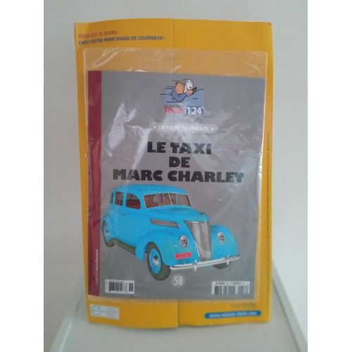 Voiture Tintin 1/24 Le Taxi De Marc Charlet