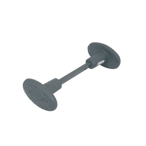 Bouton double Orné en fonte finition gris - JARDINIER MASSARD - J502182