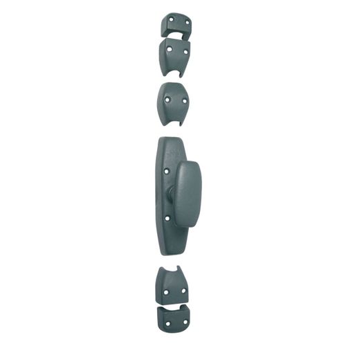 Crémone classique pour porte cochère Ø18 RY180 appret/bouton standard - JARDINIER MASSARD - J041605