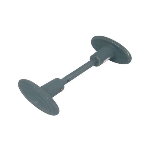 Bouton double Moderne en fonte époxy gris - JARDINIER MASSARD - J575060