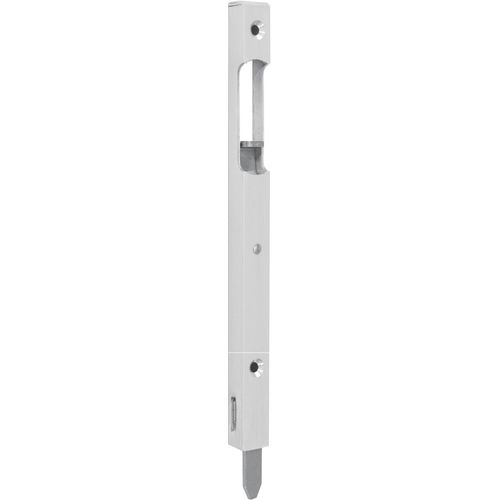 Verrou à onglet aluminium 225 mm époxy blanc - MAP - 164BLANC225