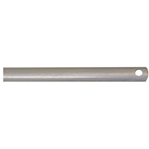 Tringle de crémone section 16x6 demi-ronde 1.35mm Epoxy noir - MAP MASSARD - 16X6N135
