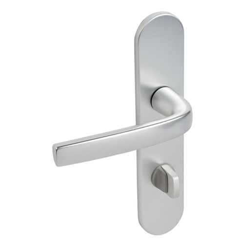 Ensemble Logio entraxe 195mm type bec de cane finition argent - VACHETTE - 200809