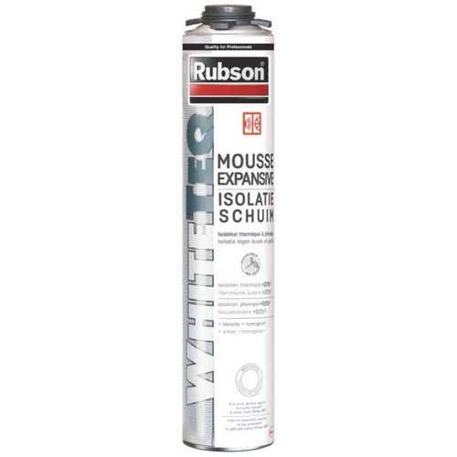 Mousse expansive White TEQ pistolable aérosol 750ml - RUBSON - 1896446