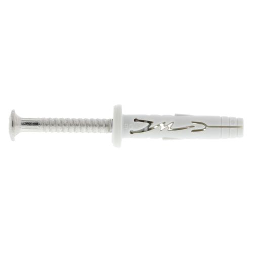 Cheville à frapper nylon clou-vis inox HIT M 6x30/5P A2 boîte de 100 - SPIT - 060104