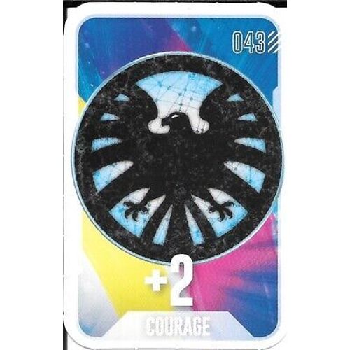 Carte Marvel Courage +2 043 Leclerc 2022