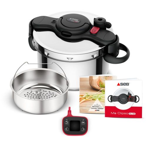 Autocuiseur SEB Clipso Minut Now+ 7.5L P4904850