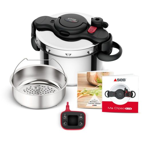 Autocuiseur SEB Clipso Minut Now+ 6L P4900750