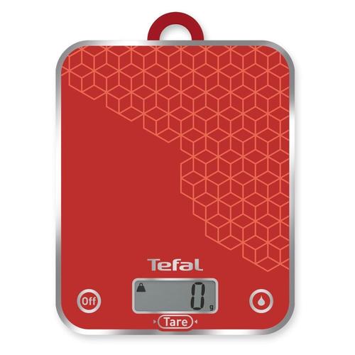 Balance De Cuisine Tefal Optiss Graphic Rouge