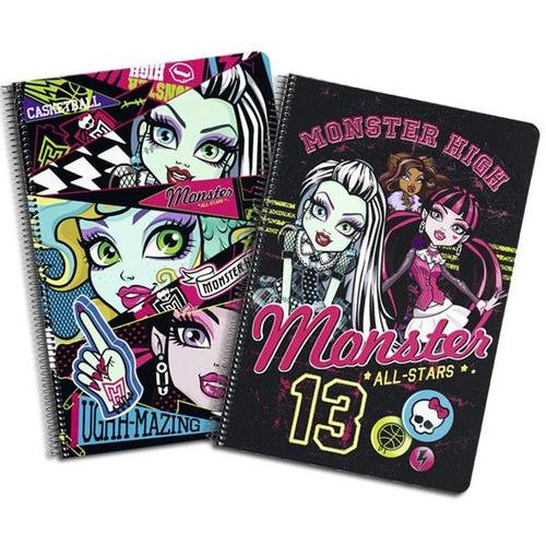 Monster High Cahier À Spirale A4 All Stars