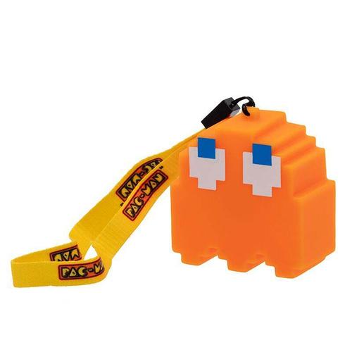 Lampe LED avec dragonne Fantome Pac-Man Scared Orange 6cm Bigben Audio