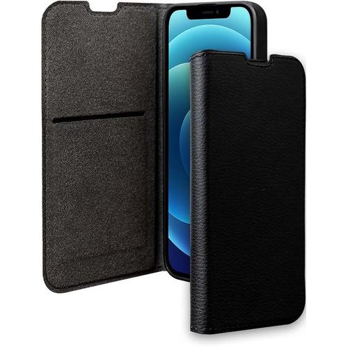 Folio Wallet Iphone 12 / 12 Pro Noir - 65% Plastique Recyclé Certifié Grs Bigben