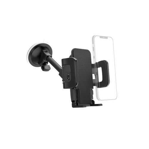 Support Voiture Pr Portable "Compact" Av. Ventouse, Pivot. 360°, Univ.
