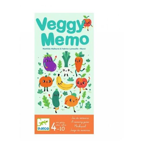 Dj08528 Veggy Memo - Jeu De Memo