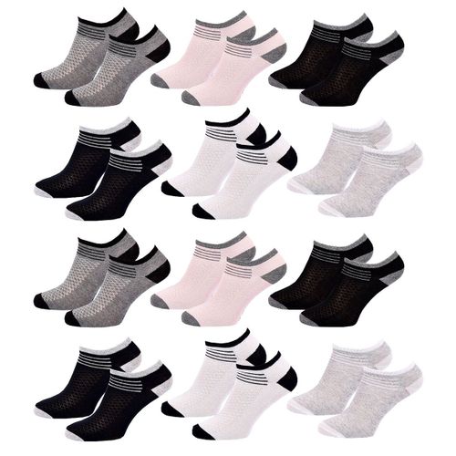 Chaussettes Femme Sneaker Sergio Tacchini Pack De 12 Paires 2548