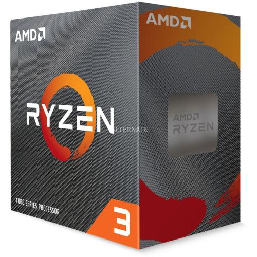 AMD Ryzen 3 4300G - 3.8 GHz - 4 curs - 8 filetages - 4 Mo cache - Socket AM4 - Box - OEM