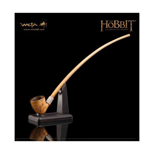 Le Hobbit Un Voyage Inattendu - Réplique 1/1 Pipe De Bilbon Sacquet 35 Cm