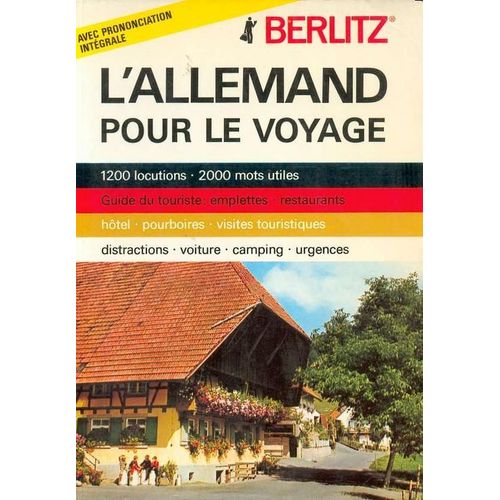 L'allemand Pour Le Voyage