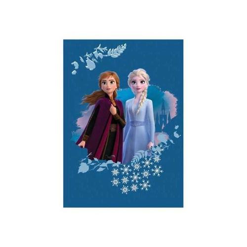 Reine Des Neiges -Disney-Couverture Polaire 100x140 Cm.100% Polyester.