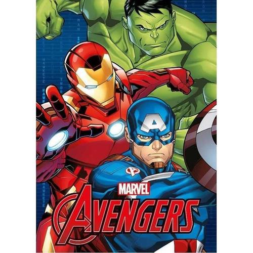 Avengers-Marvel-Couverture Polaire 100x140 Cm.100% Polyester.