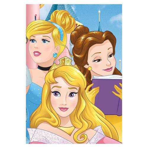 Princesses Disney-Couverture Polaire 100x140 Cm.100% Polyester.
