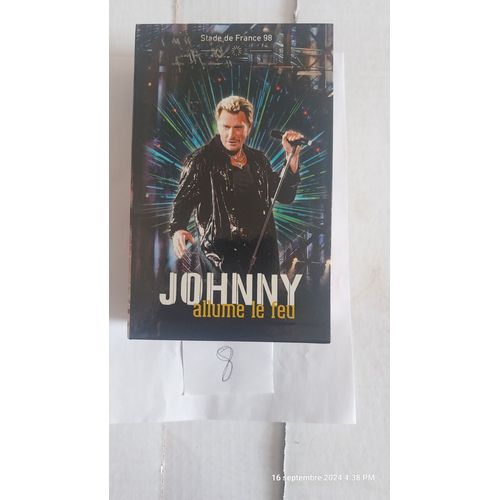 8cassette Vhs Johnny Hallyday Concert Stade De France 1998