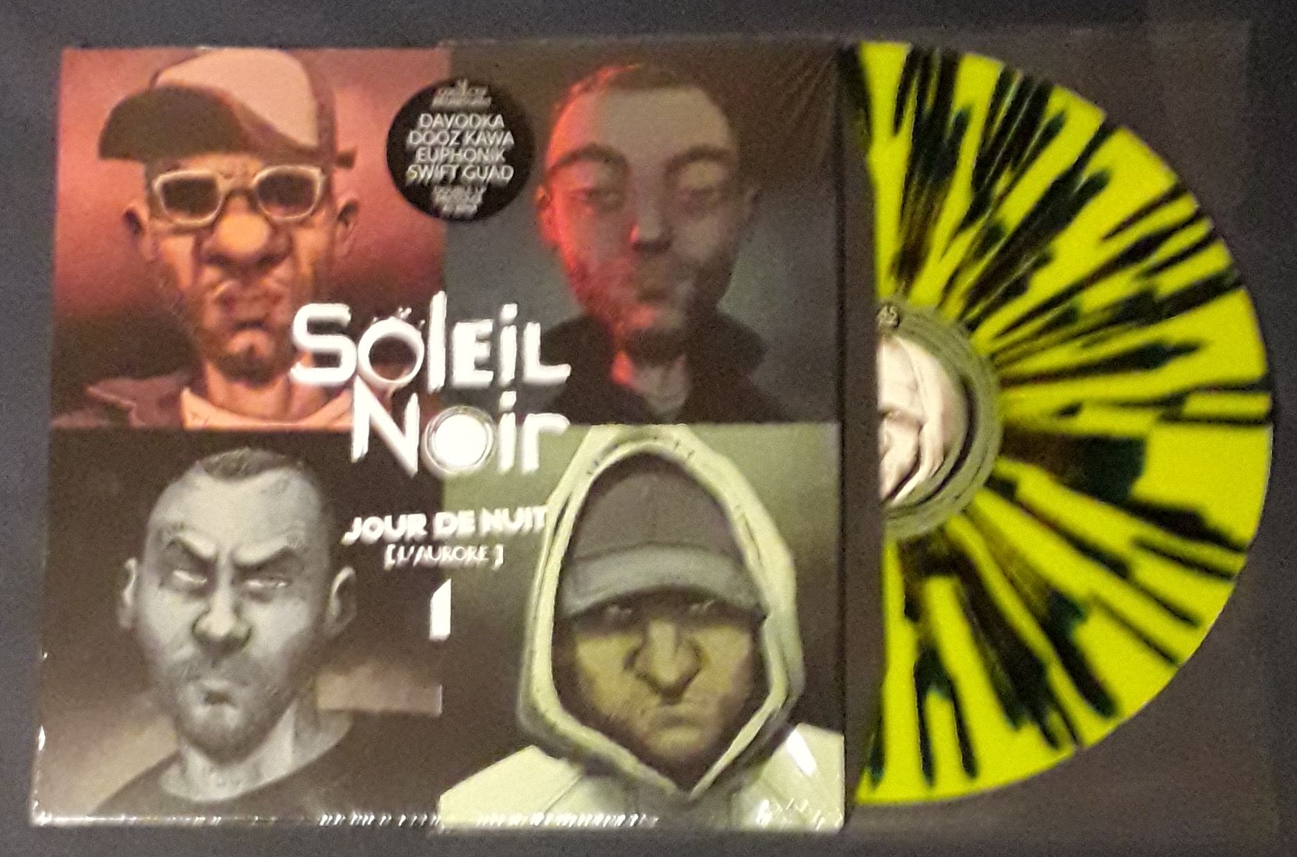 Soleil Noir - Jour De Nuit (Vinyl, 2xlp, Limited Ed. Color) Dooz Kawa, Swift Guad, Davodka, Euphonik