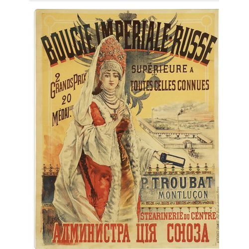 Affiche Bougie Impériale Russe