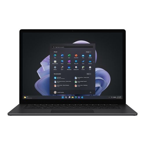 Microsoft Surface Laptop 5 for Business - Core i5 I5-1245U 8 Go RAM 512 Go SSD Noir AZERTY