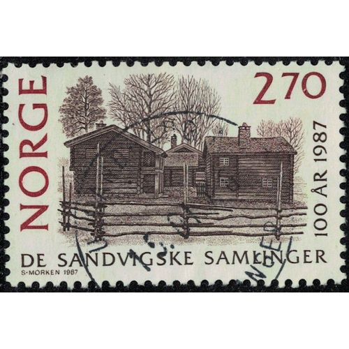 Norvège 1987 Oblitéré Used De Sandvigske Samlinger Musée Plein Air Maihaugen Y&t No 927 Su
